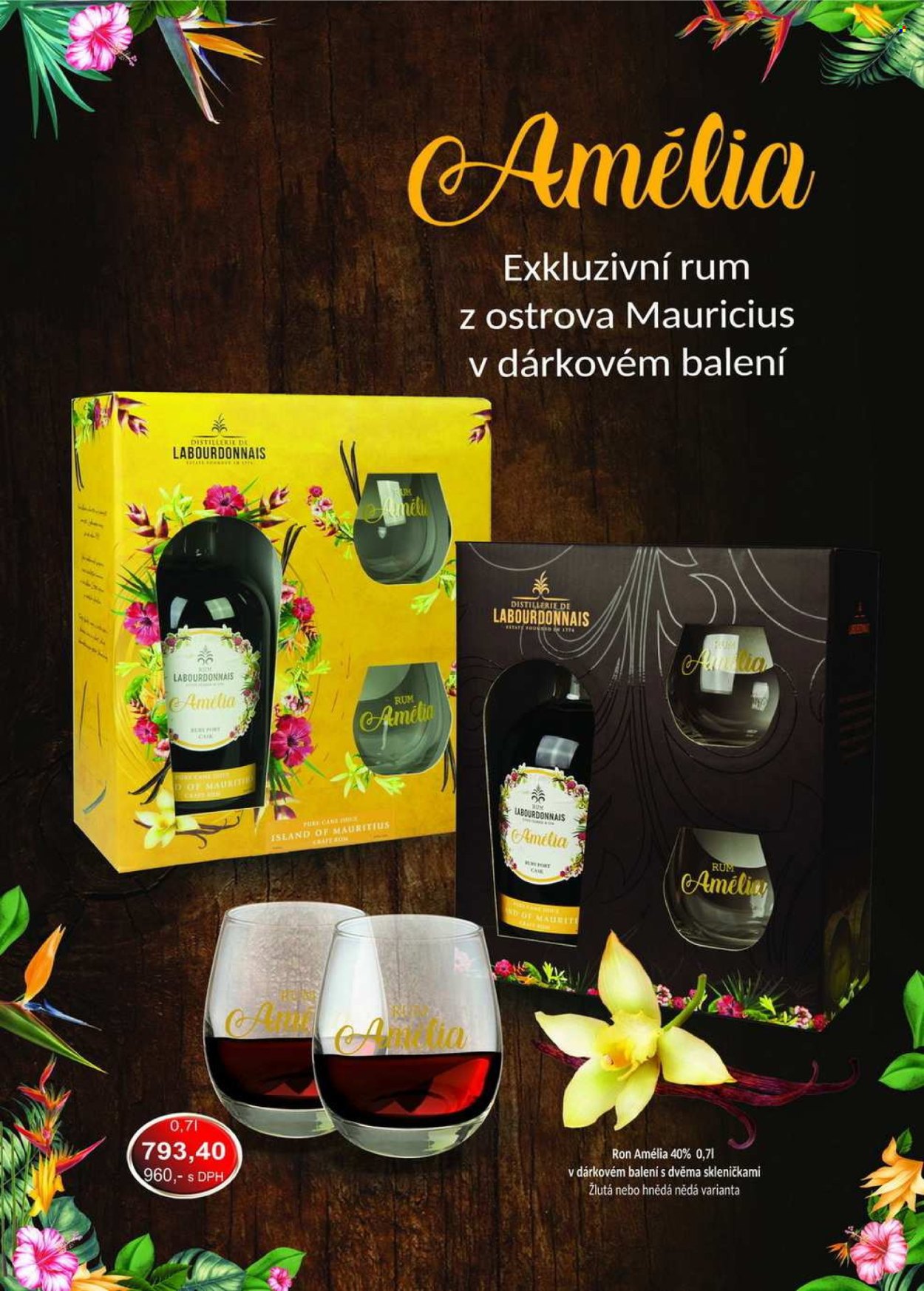 thumbnail - Leták Vrtal - Produkty v akci - dárková sada, alkohol, rum. Strana 27.