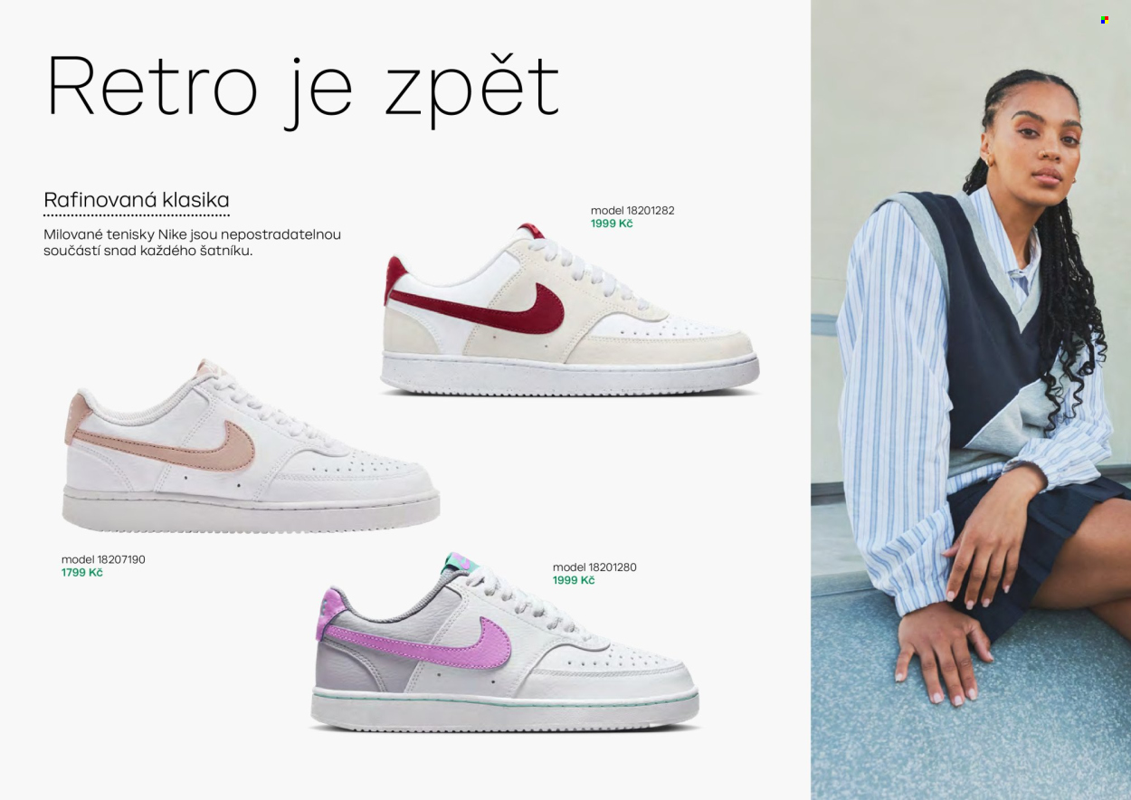 thumbnail - Leták DEICHMANN - 1.4.2024 - 30.4.2024 - Produkty v akci - Nike, boty, tenisky. Strana 3.