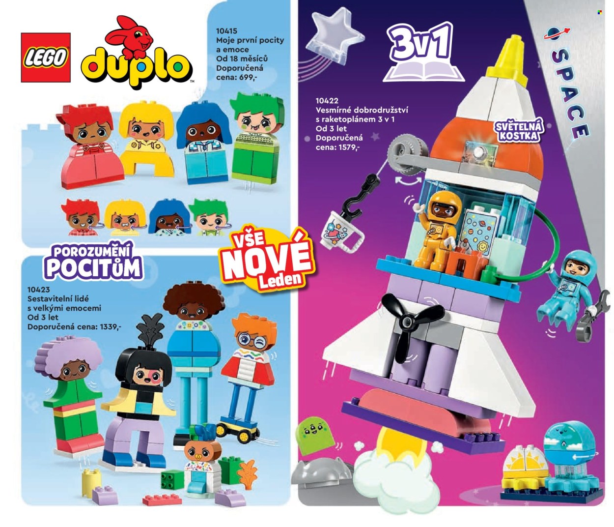thumbnail - Leták Pompo - 1.1.2024 - 31.5.2024 - Produkty v akci - LEGO, LEGO Duplo, stavebnice. Strana 8.