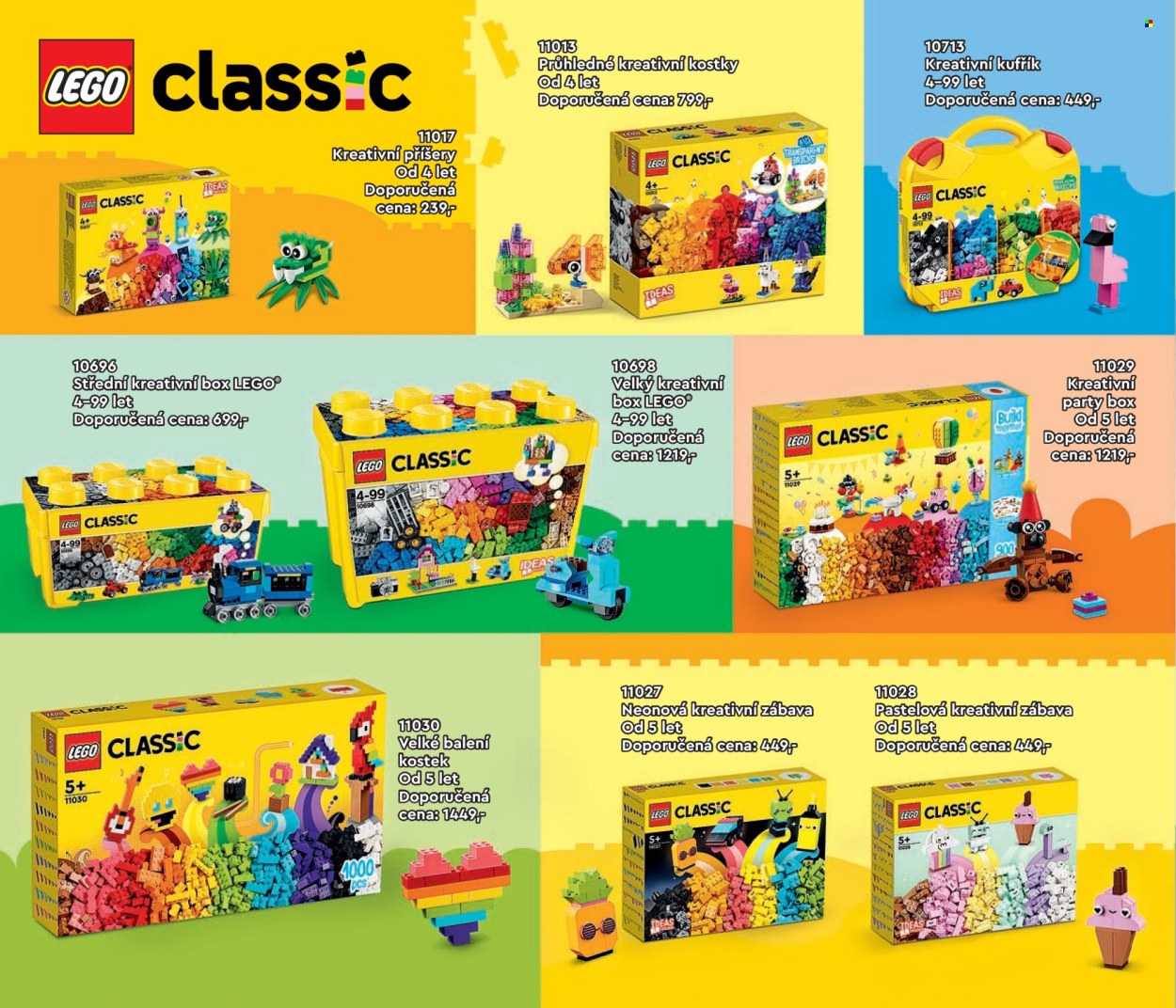 thumbnail - Leták Pompo - 1.1.2024 - 31.5.2024 - Produkty v akci - kreativní kufřík, kreativní box, LEGO, stavebnice, LEGO Classic. Strana 26.