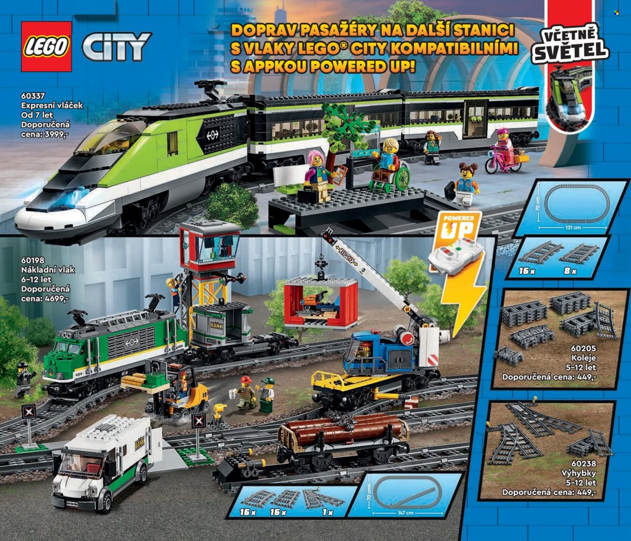 thumbnail - Leták Pompo - 1.1.2024 - 31.5.2024 - Produkty v akci - LEGO, LEGO City, stavebnice, vláček. Strana 62.