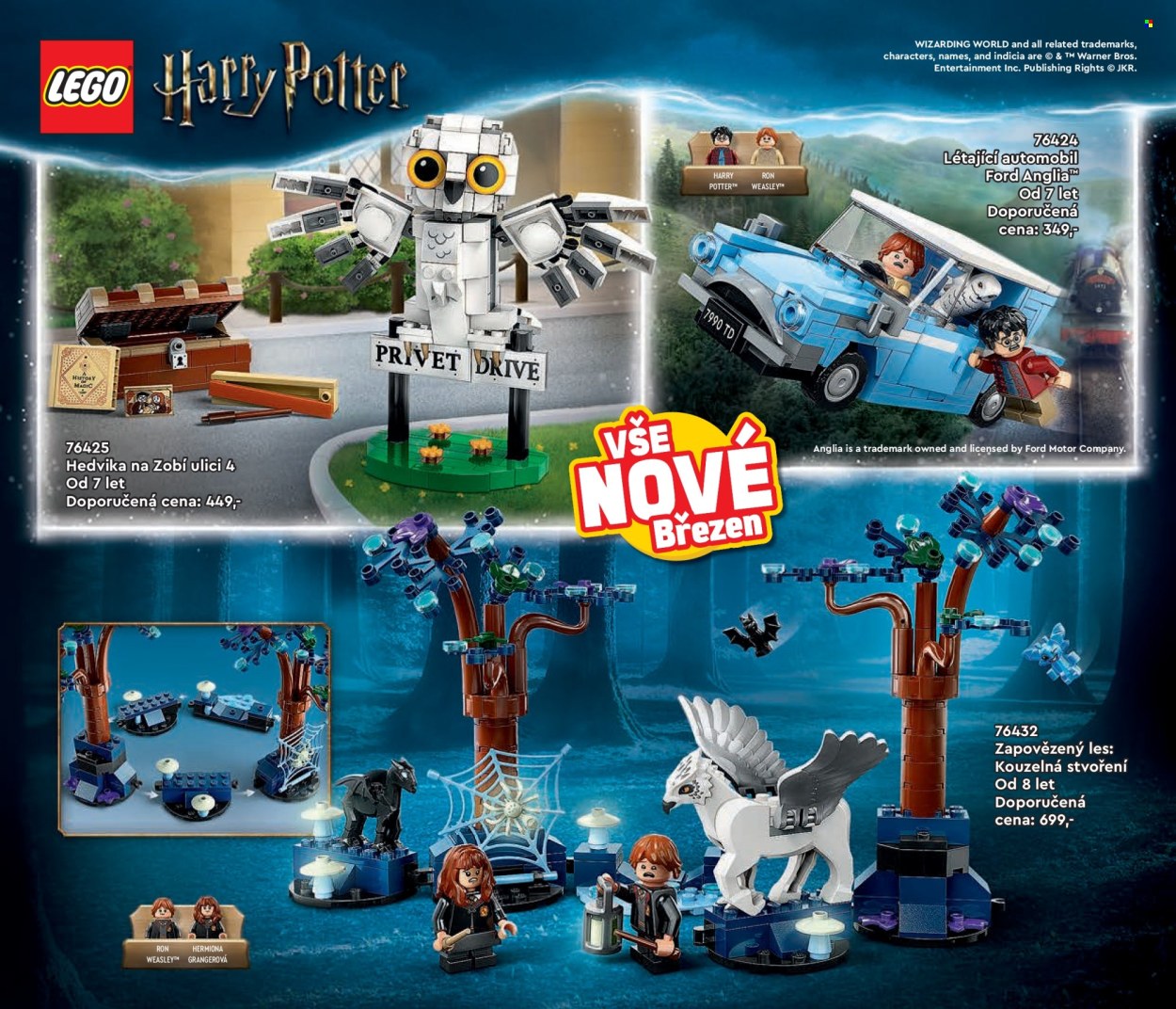 thumbnail - Leták Pompo - 1.1.2024 - 31.5.2024 - Produkty v akci - Harry Potter, LEGO, LEGO Harry Potter, stavebnice. Strana 94.
