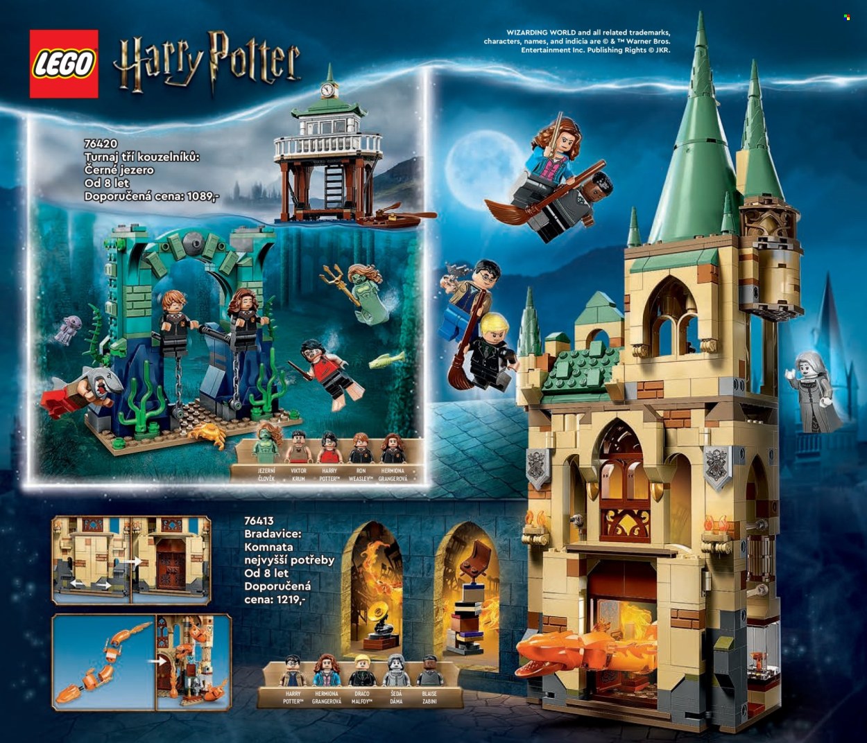 thumbnail - Leták Pompo - 1.1.2024 - 31.5.2024 - Produkty v akci - Harry Potter, LEGO, LEGO Harry Potter, stavebnice. Strana 98.