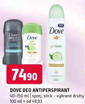 Dove Deo antiperspirant