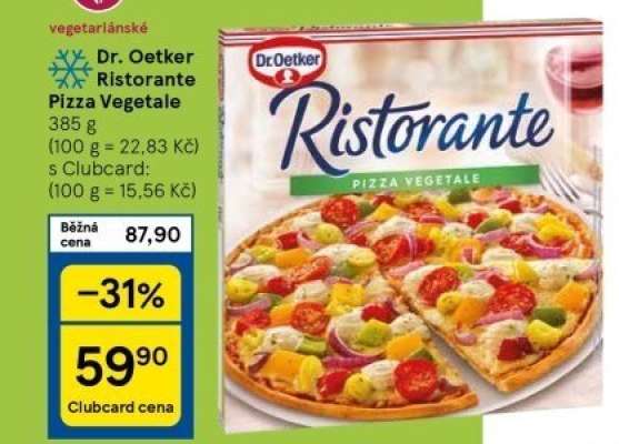 Dr. Oetker Ristorante Pizza Vegetale