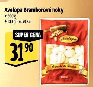 Avelopa Bramborové noky