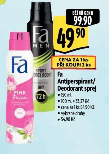 Fa Antiperspirant / Deodorant sprej