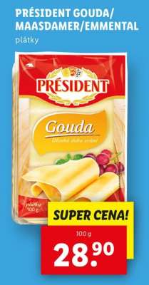 PRÉSIDENT GOUDA MAASDAMER / EMMENTAL