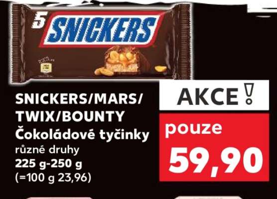 SNICKERS / MARS / TWIX / BOUNTY