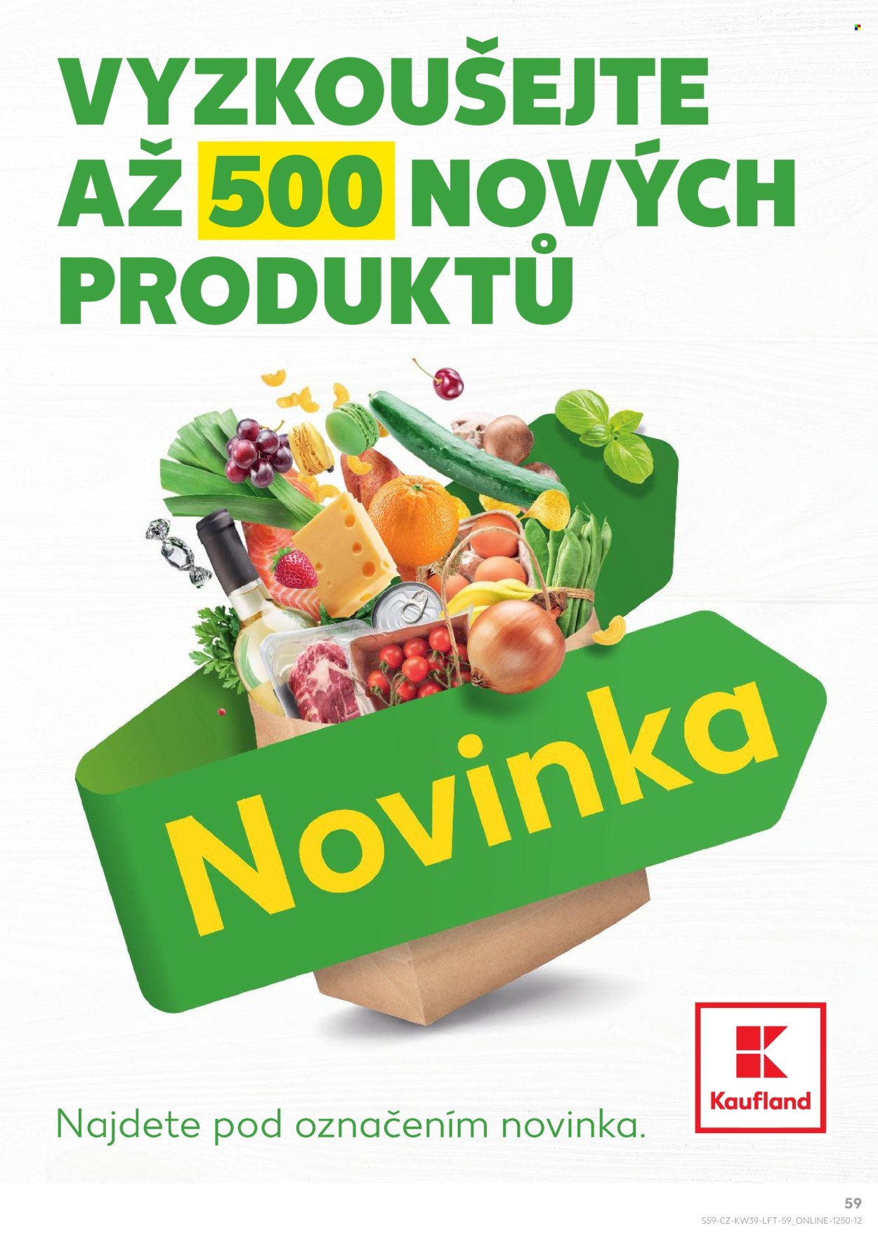 Leták Kaufland - 25.9.2024 - 1.10.2024. Strana 59