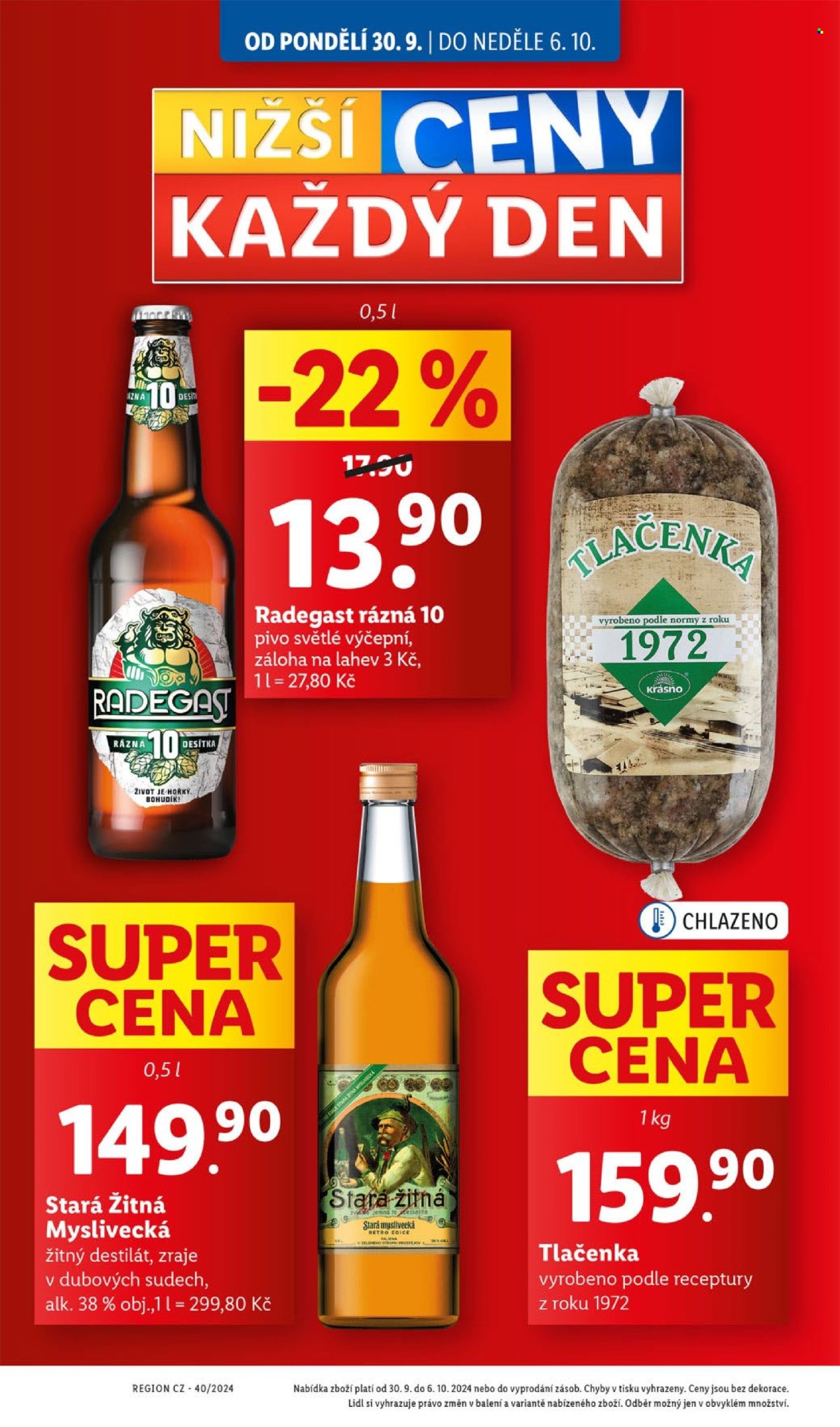 Leták Lidl - 30.9.2024 - 6.10.2024. Strana 8