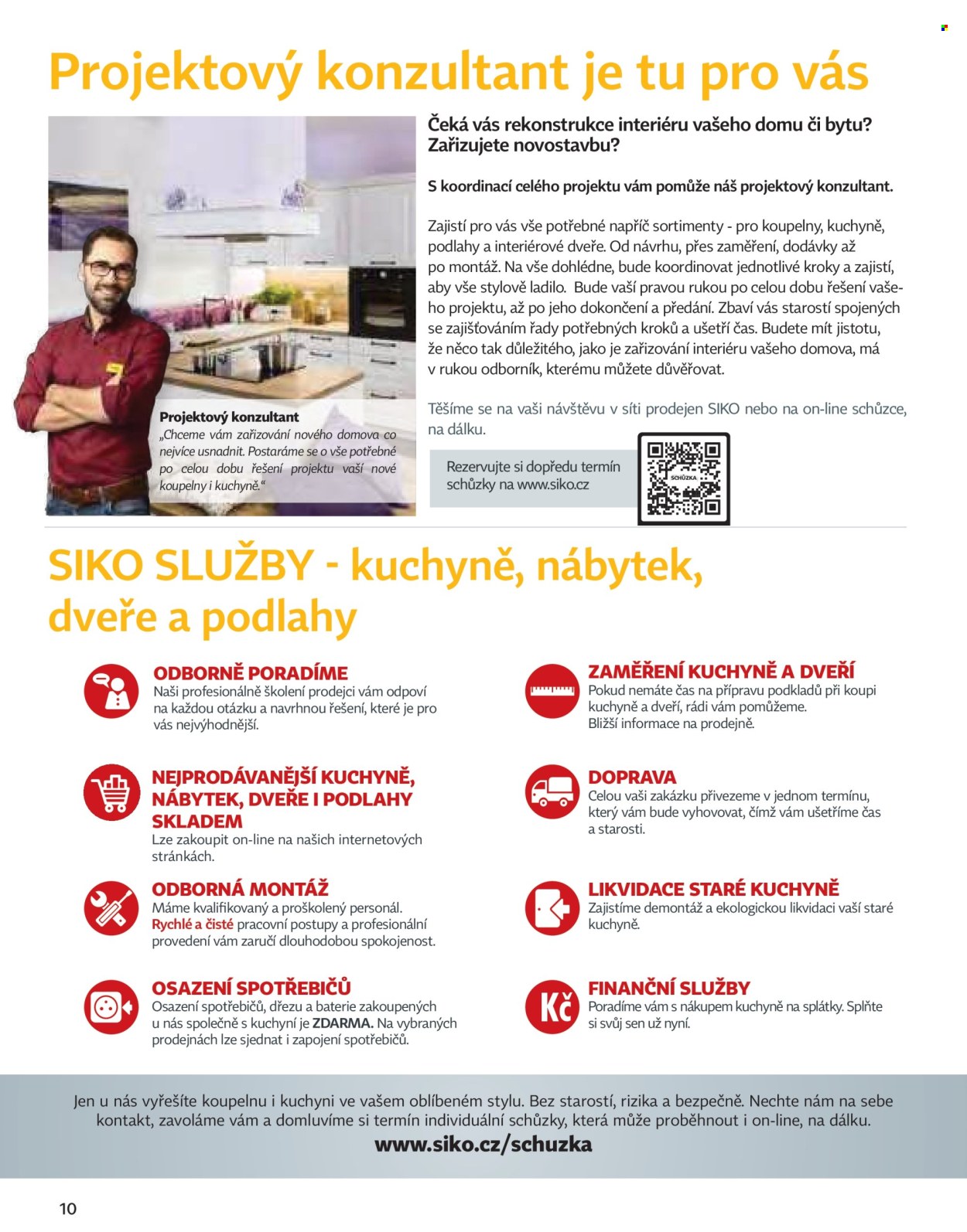 Leták SIKO KOUPELNY. Strana 1
