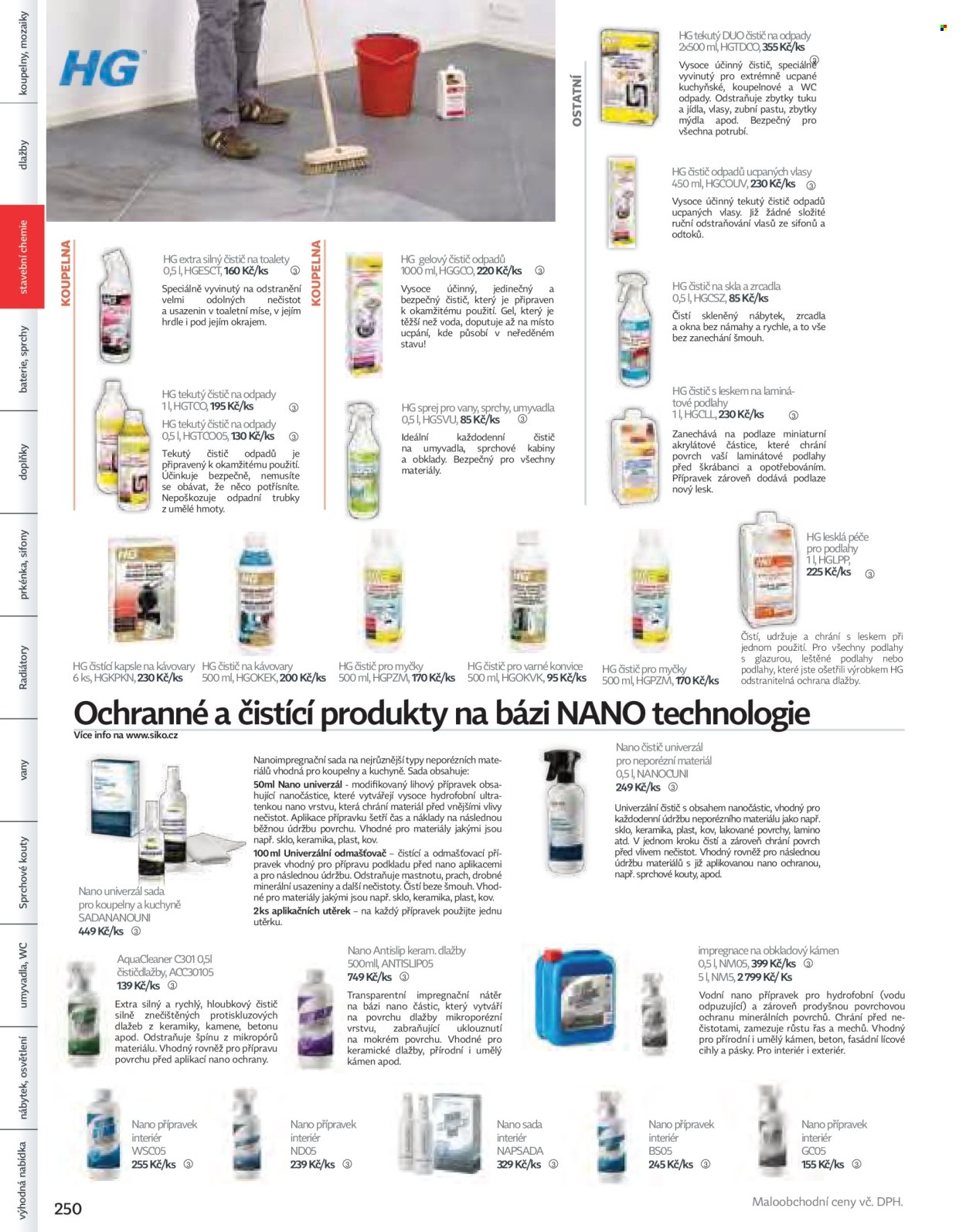 Leták SIKO KOUPELNY. Strana 1