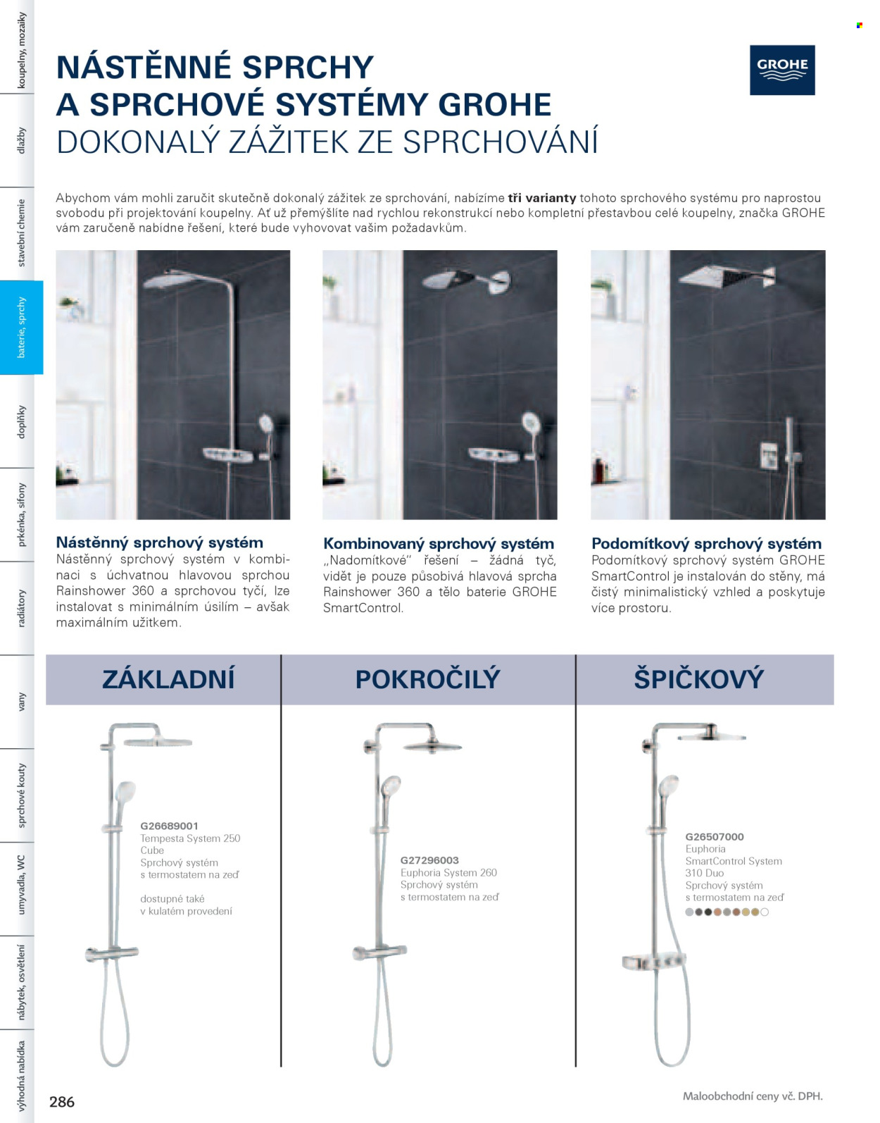 Leták SIKO KOUPELNY. Strana 1