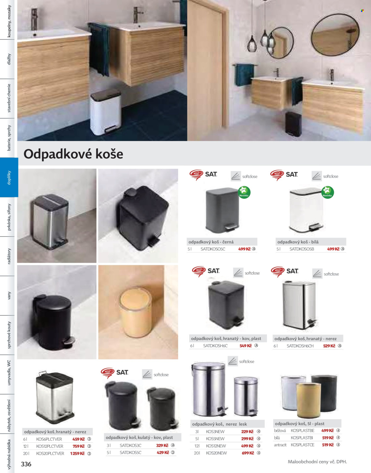 Leták SIKO KOUPELNY. Strana 1