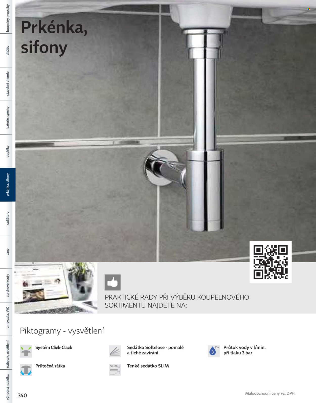 Leták SIKO KOUPELNY. Strana 1
