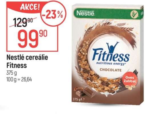 Nestlé cereálie Fitness