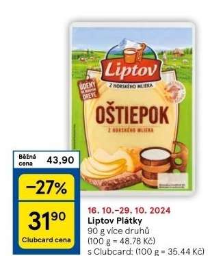 Liptov Plátky, oštiepok,