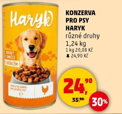 KONZERVA PRO PSY HARYK