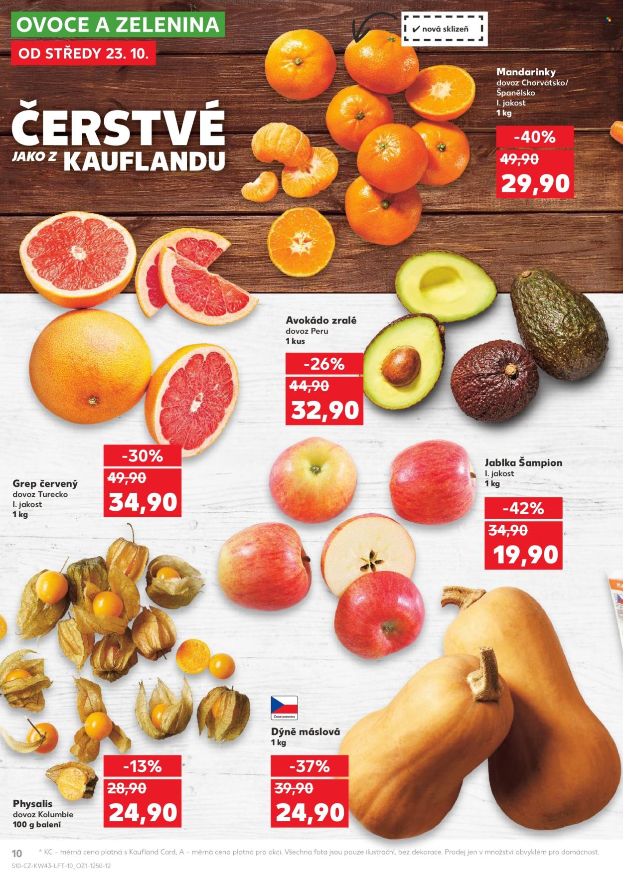 Leták Kaufland - 23.10.2024 - 29.10.2024. Strana 10