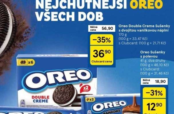 Oreo Double creme sušenky