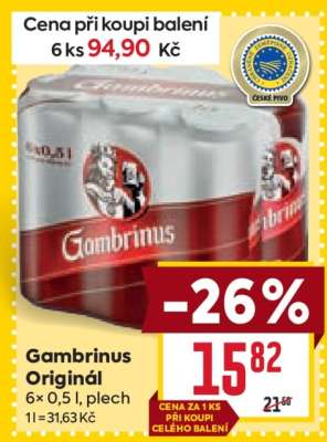 Gambrinus Originál