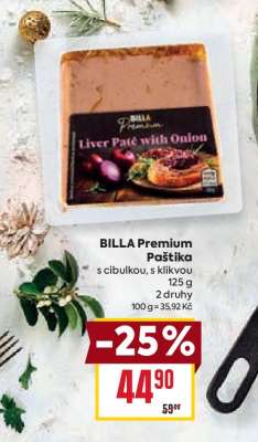 BILLA Premium Paštika