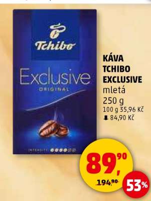 KÁVA TCHIBO EXCLUSIVE