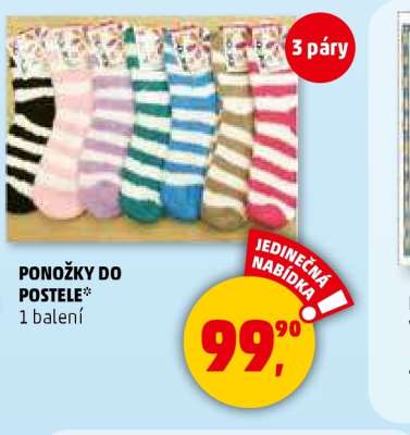 PONOŽKY DO POSTELE *