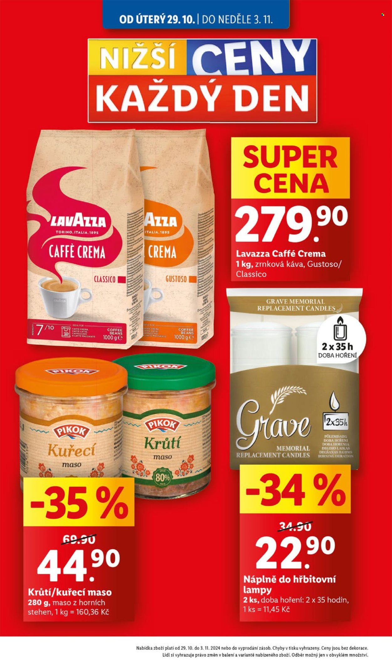 Leták Lidl - 29.10.2024 - 3.11.2024. Strana 2