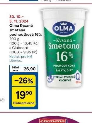 Olma Kysaná smetana pochoutková 16%