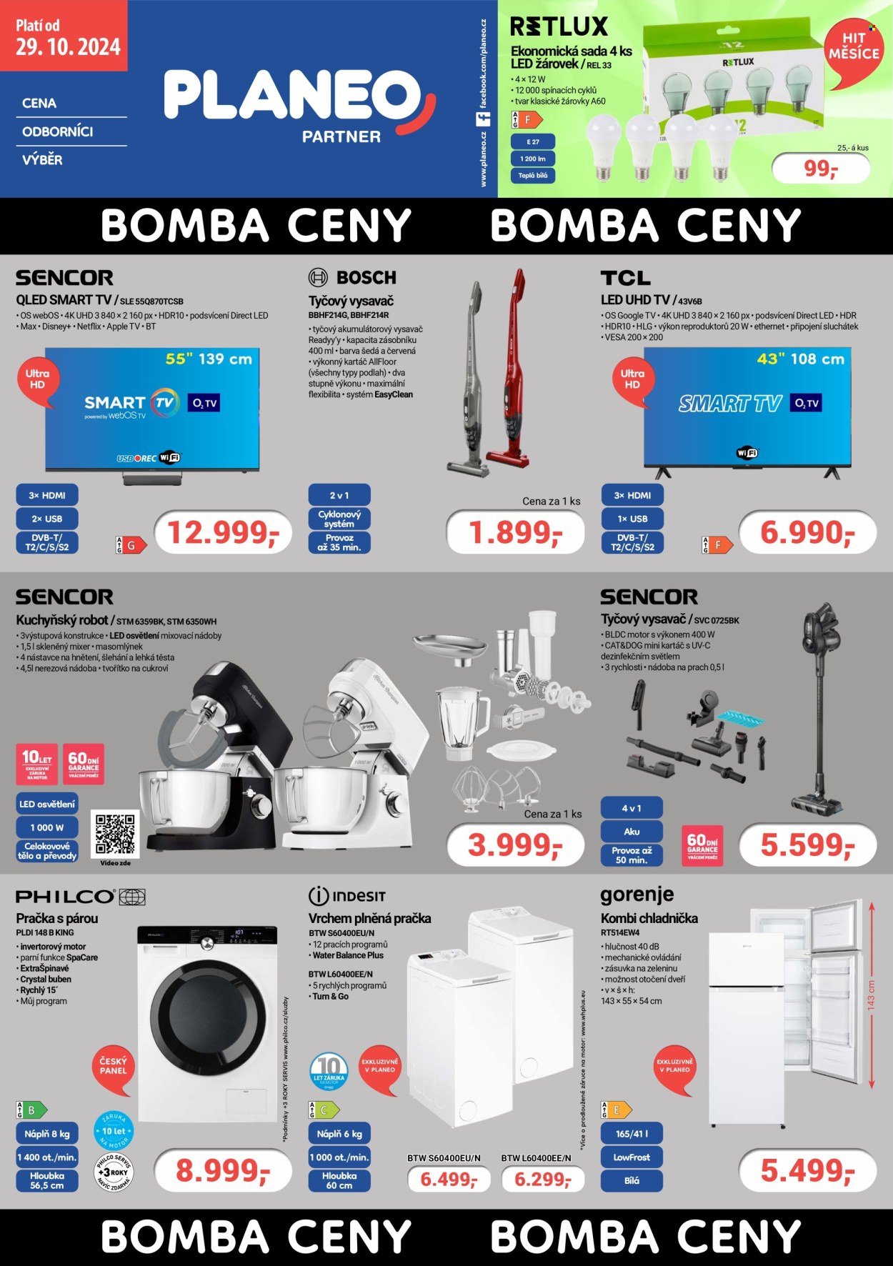 Leták PLANEO Elektro - 29.10.2024 - 10.11.2024. Strana 1