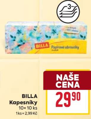 BILLA Kapesníky