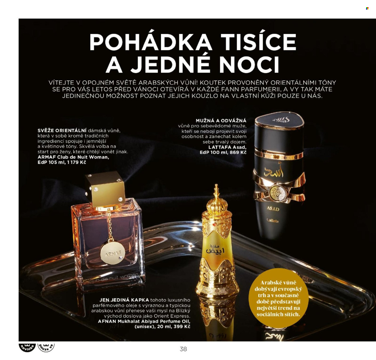 Leták FAnn parfumerie - 1.11.2024 - 31.12.2024. Strana 1