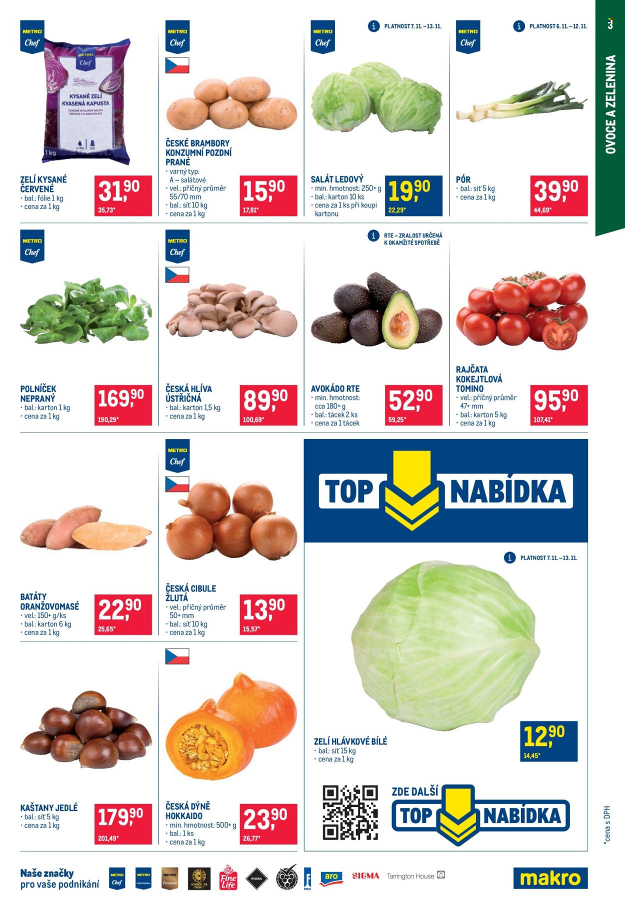 Leták MAKRO - 6.11.2024 - 19.11.2024. Strana 1