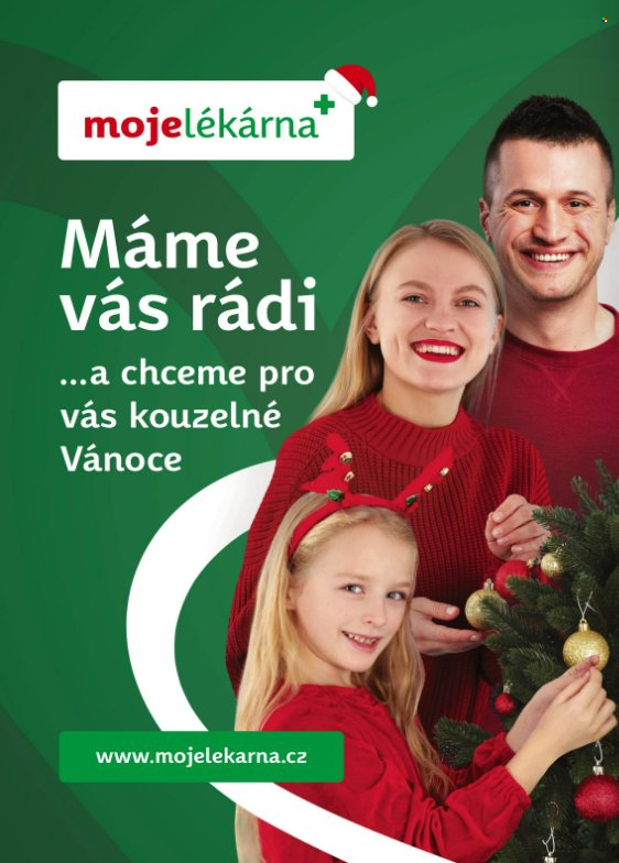 Leták mojelekarna.cz - 1.11.2024 - 31.12.2024. Strana 1