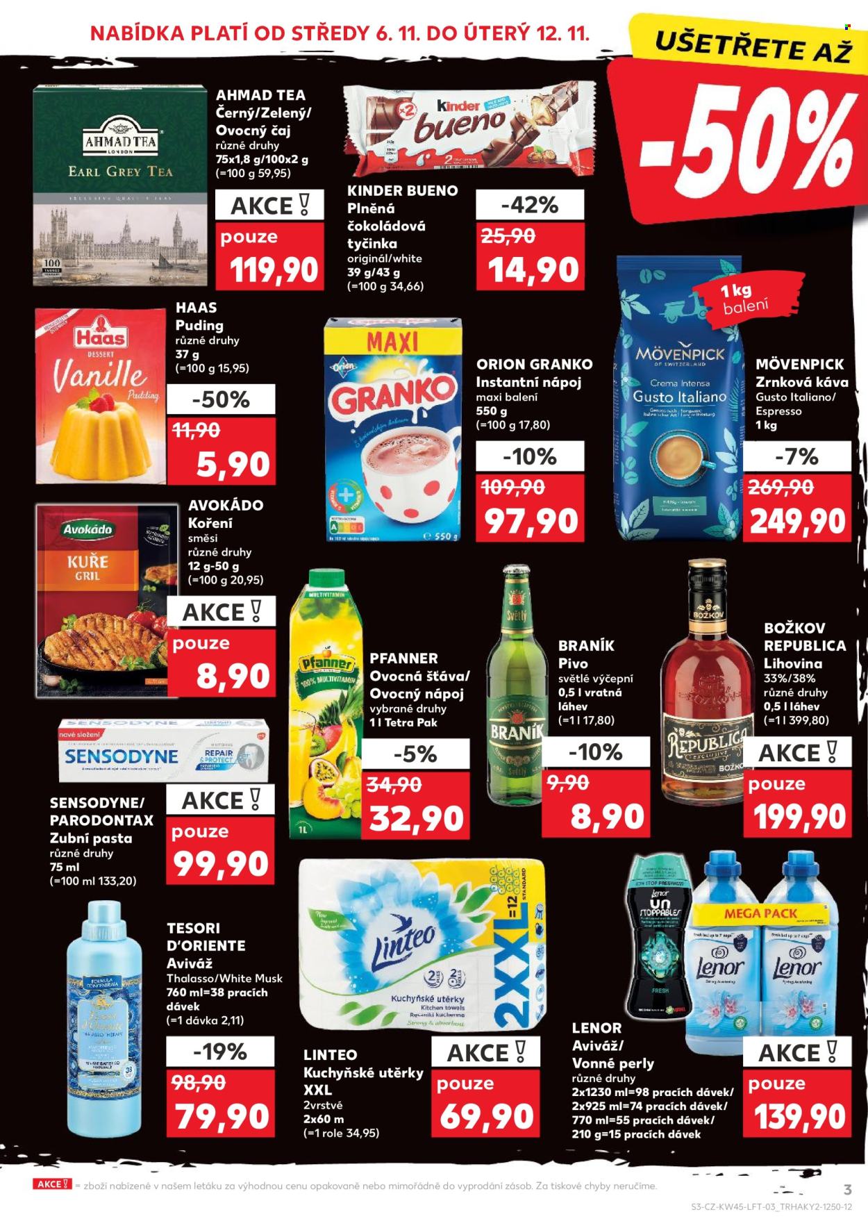 Leták Kaufland - 6.11.2024 - 12.11.2024. Strana 1