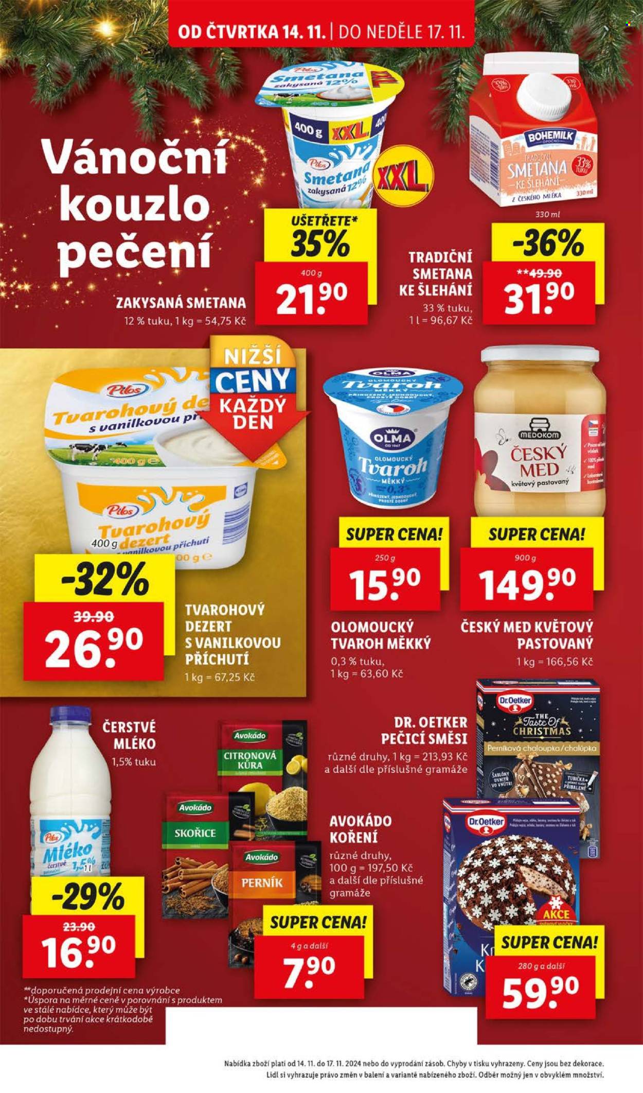 Leták Lidl - 14.11.2024 - 17.11.2024. Strana 1