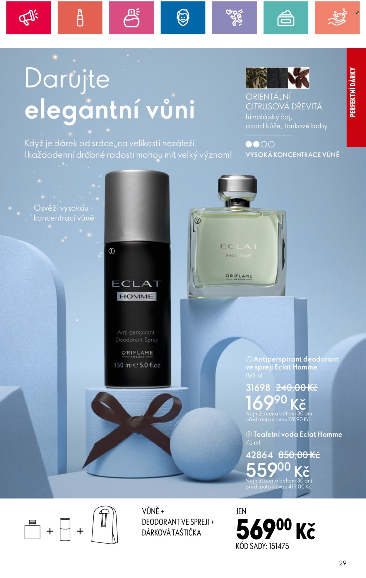 Leták ORIFLAME - 1.12.2024 - 28.12.2024. Strana 1