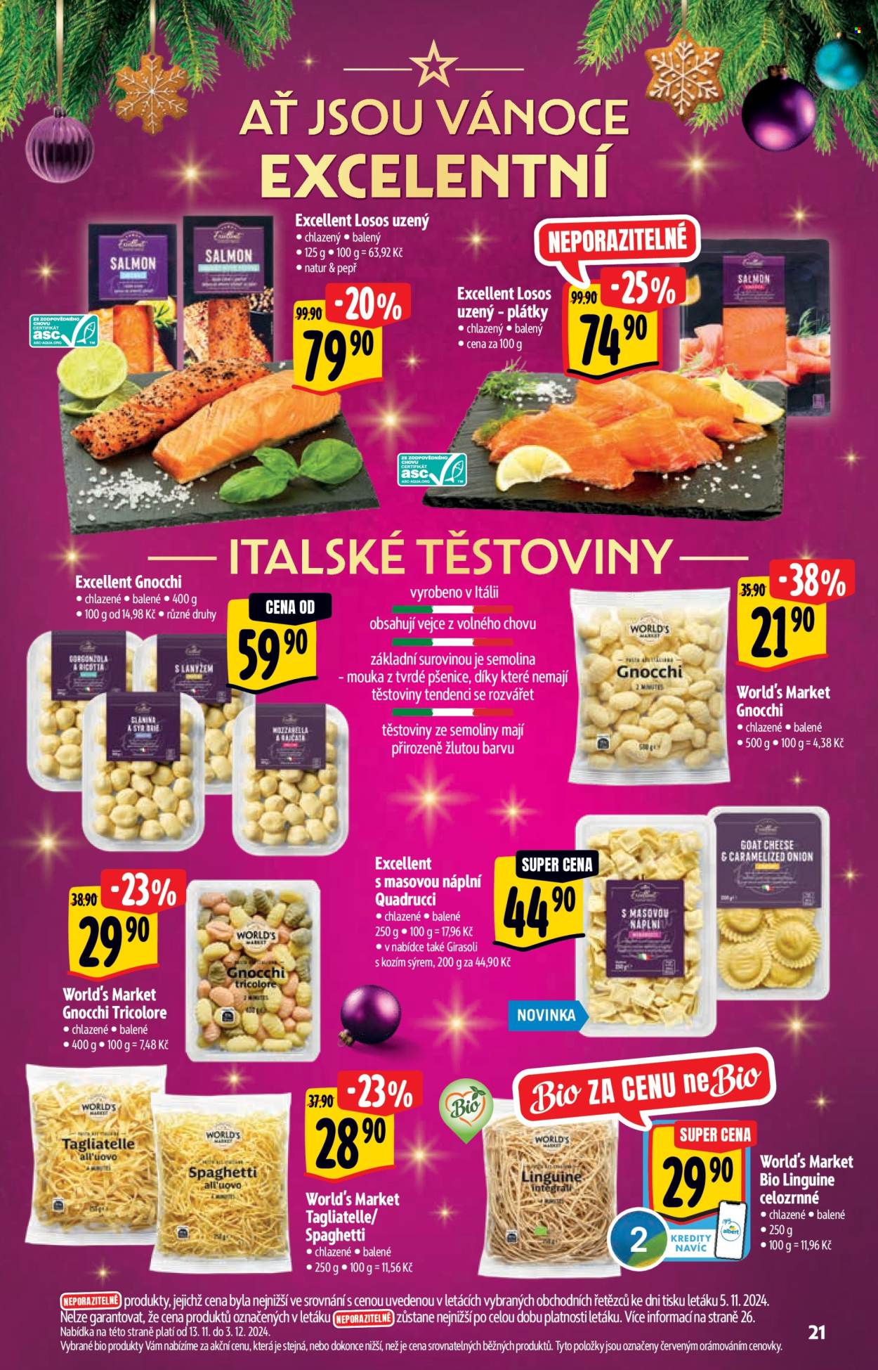 Leták Albert Supermarket - 13.11.2024 - 31.12.2024. Strana 1