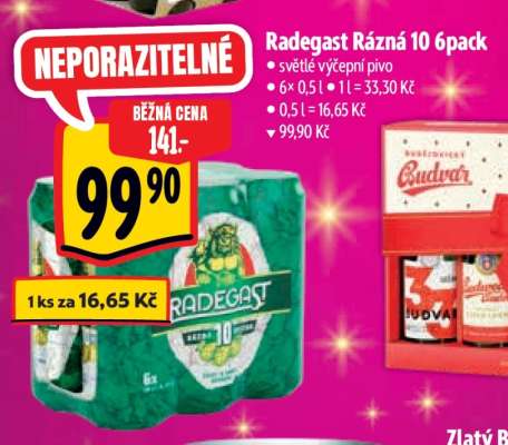 Radegast Rázná 10 6pack