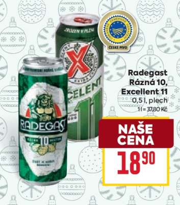 Radegast Rázná 10, Excellent 11