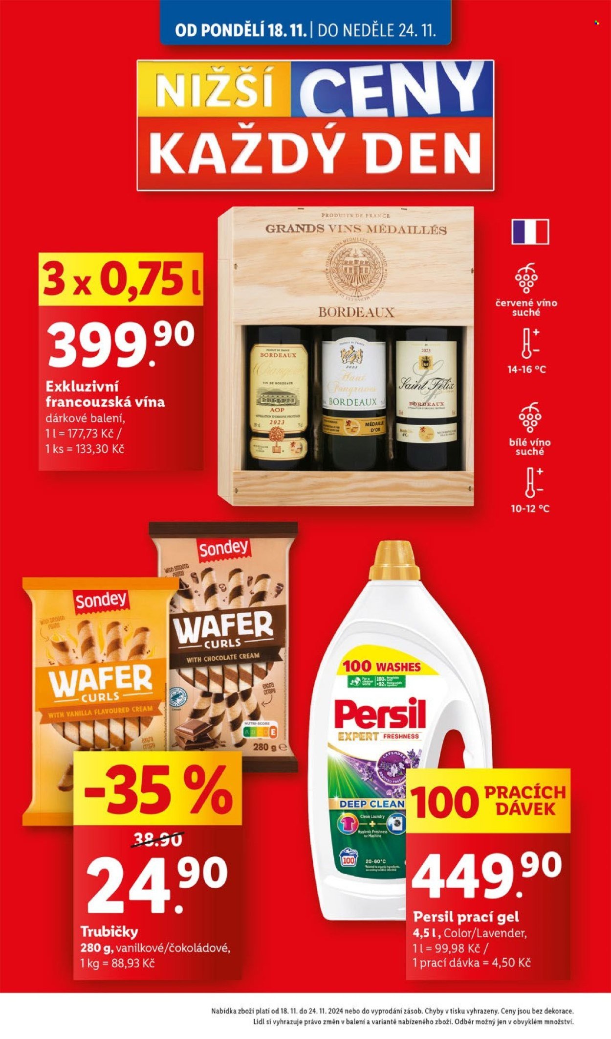 Leták Lidl - 18.11.2024 - 24.11.2024. Strana 1