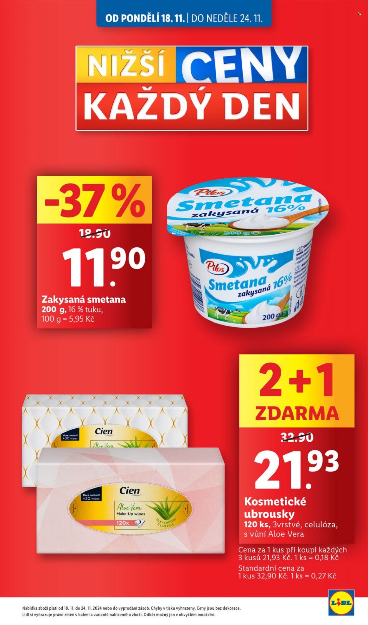 Leták Lidl - 18.11.2024 - 24.11.2024. Strana 1