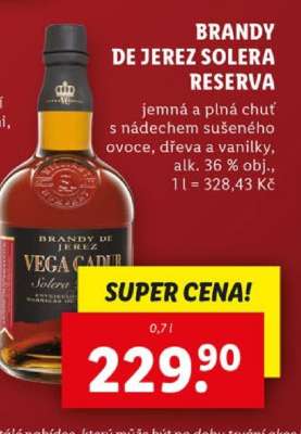 BRANDY DE JEREZ SOLERA RESERVA