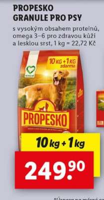 Propesko granule pro psy