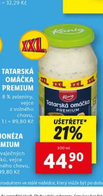 TATARSKÁ OMÁČKA PREMIUM