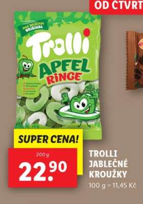 Trolli Jablečné Kroužky