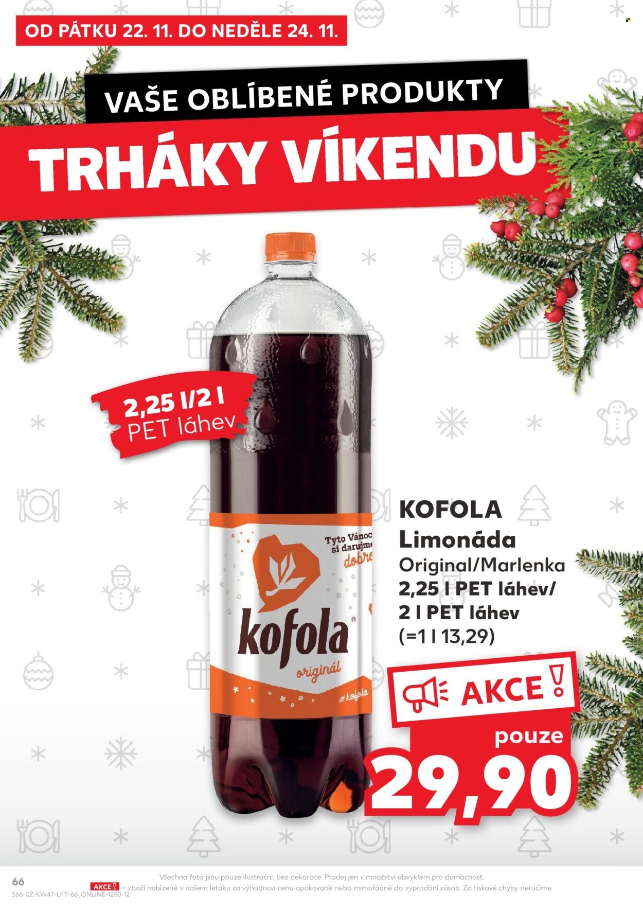 Leták Kaufland - 20.11.2024 - 26.11.2024. Strana 1