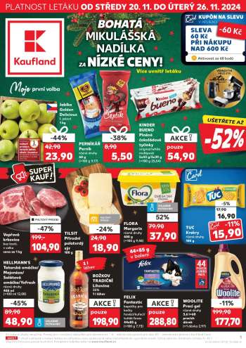 Leták Kaufland - 20.11.2024 - 26.11.2024.